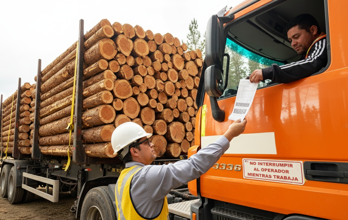 Persona plantando un árbol en un bosque